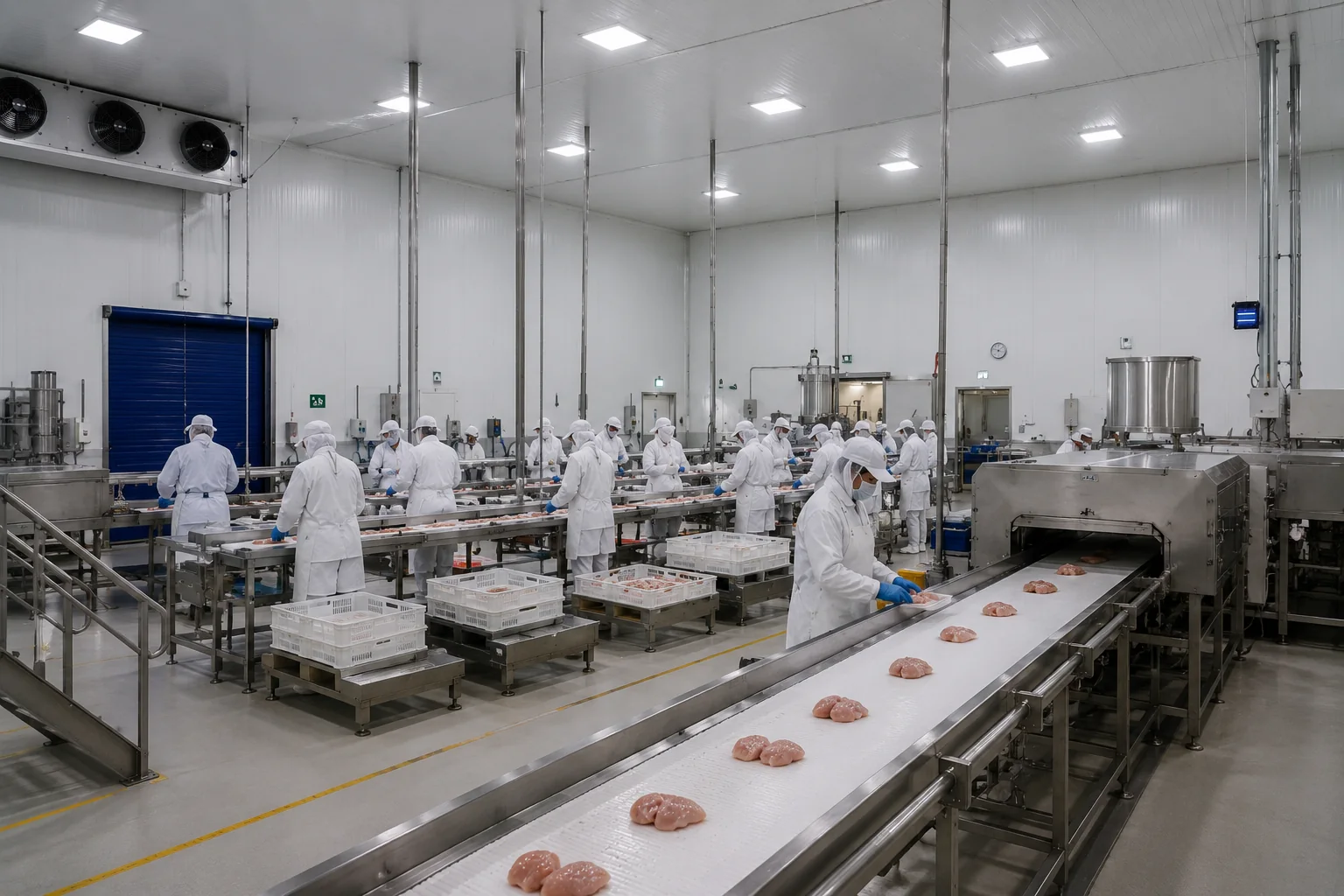 Planta de procesamiento de alimentos